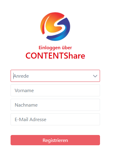 Registrierung Ottakring.Services. Beispiel Login.